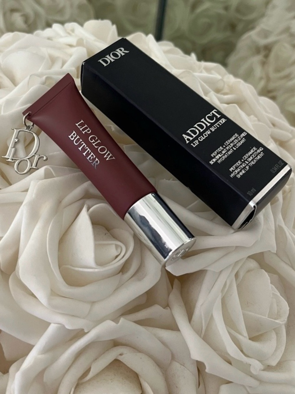 Dior Addict Lip Glow Butter #104 black cherry new in box